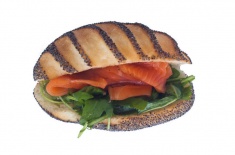 Smoked Salmon Rocket Pain Viennois